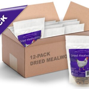 Pecking Order® Dried Mealworms – 12 Pack